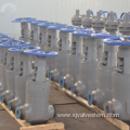 High pressure hydrogenation valve